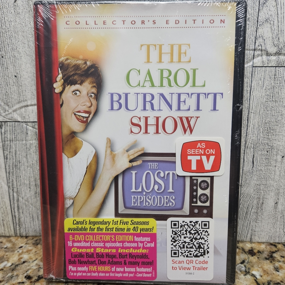 The Carol Burnett Show DVD The Lost Episodes Collector's Edition